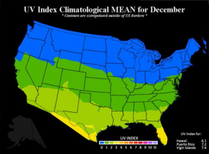 US-UV-INdex-December